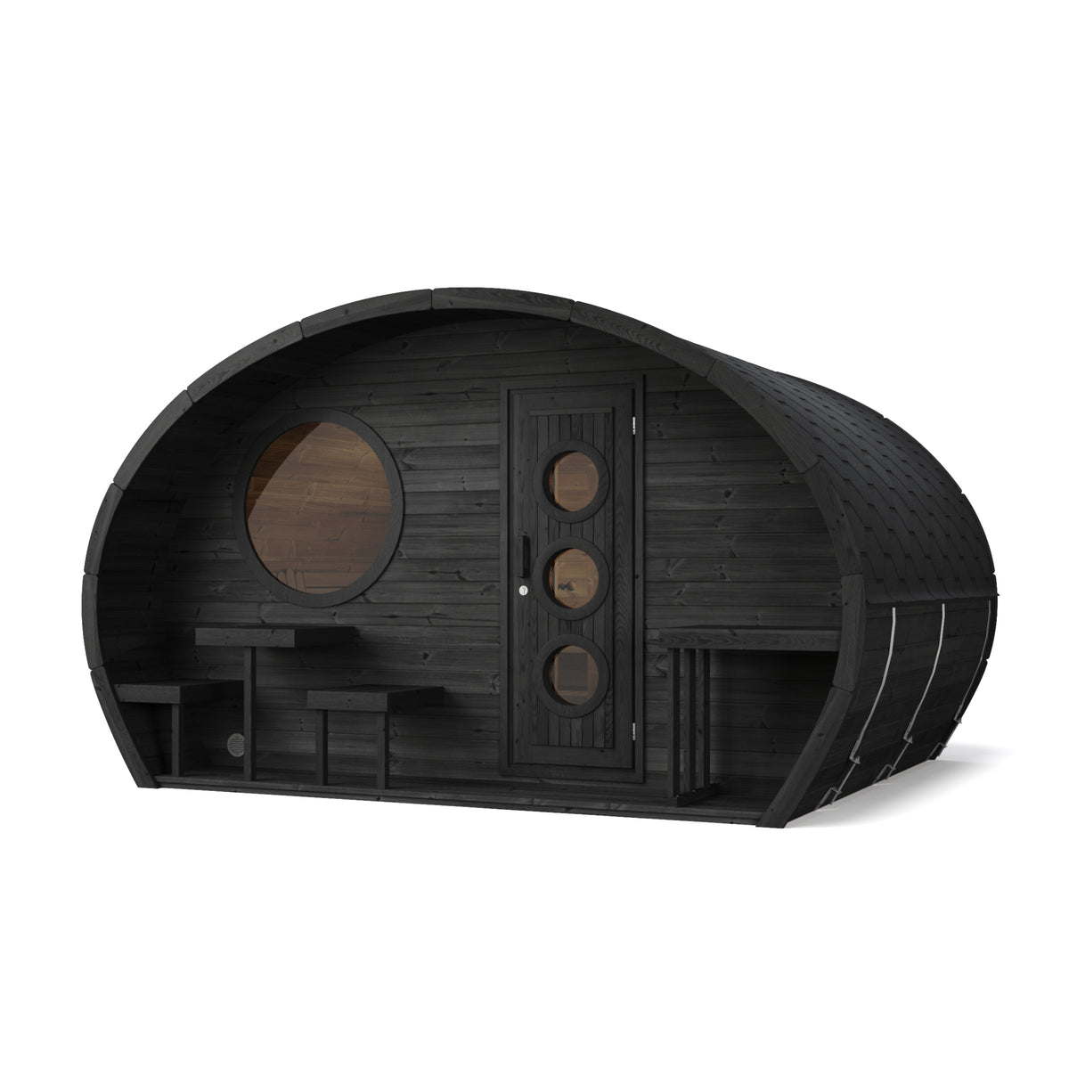 SaunaLife G11B Outdoor Sauna Kit for Up to 8 People