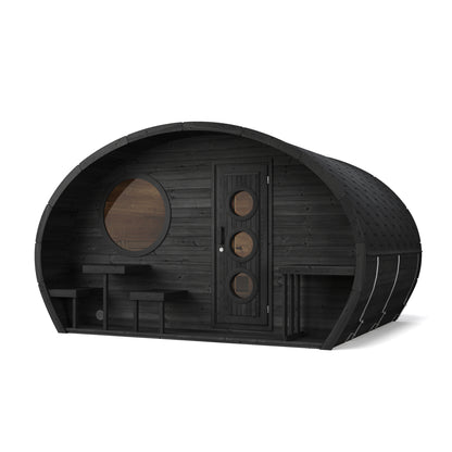 SaunaLife G11B Outdoor Sauna Kit for Up to 8 People