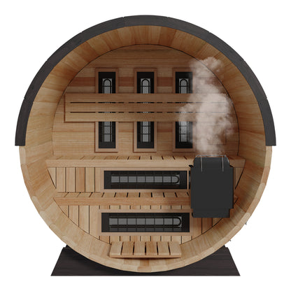 Finnmark Combination Barrel Sauna FD-7, Up to 4 People