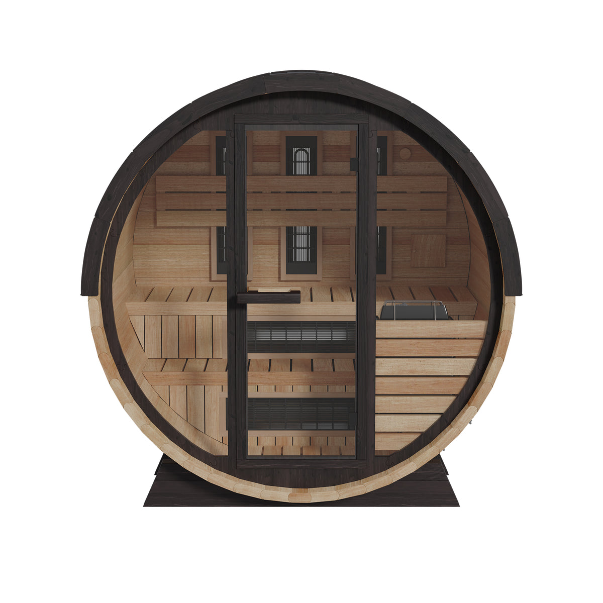 Finnmark Combination Barrel Sauna FD-7, Up to 4 People