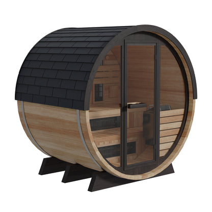 Finnmark Combination Barrel Sauna FD-7, Up to 4 People