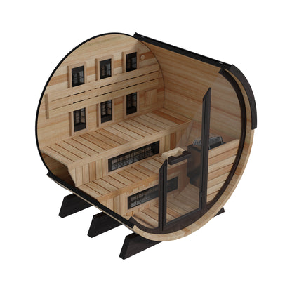 Finnmark Combination Barrel Sauna FD-7, Up to 4 People