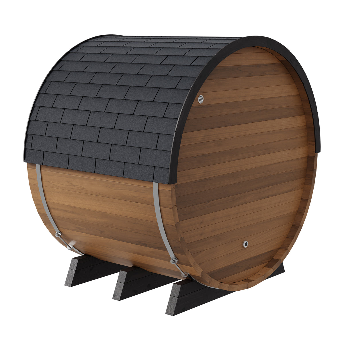 Finnmark Cedar Combination Barrel Sauna FD-6 for Up to 4 People