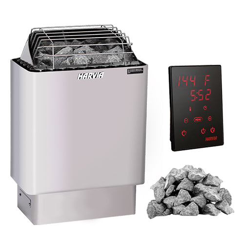 Harvia KIP Series 4.5kW Sauna Heater Package