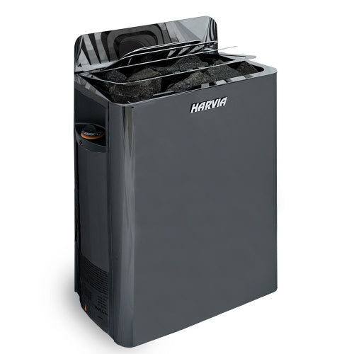 Harvia The Wall Sauna Heater Black Steel