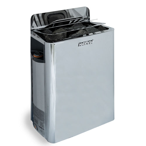Harvia The Wall Sauna Heater Stainless Steel