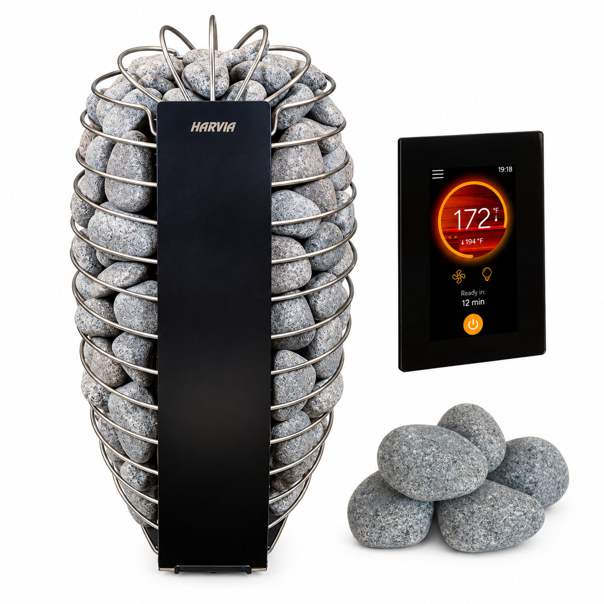 Harvia Spirit SP80E Complete Heater Package