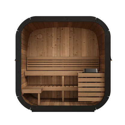 SaunaLife CL5G Outdoor Cube Sauna Kit for Up to 4 People