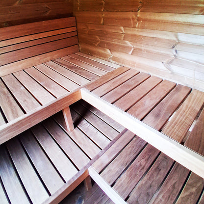 SaunaLife G11B Outdoor Sauna Kit for Up to 8 People