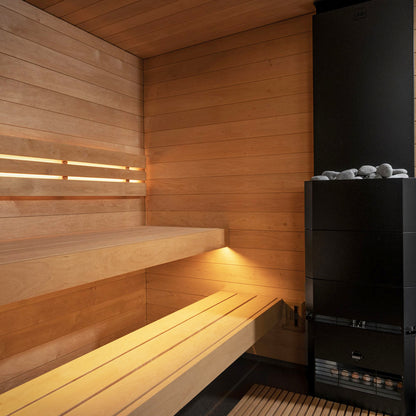 SaunaLife G6 Garden Series Outdoor Home Fully Assembled Sauna, Up to 5 Persons