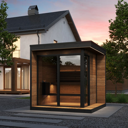 SaunaLife GL6 Outdoor Sauna Kit for Up to 6 People