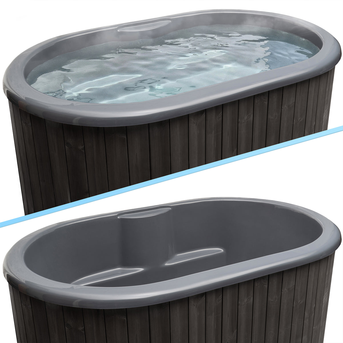 SaunaLife S2BC 2-Person Immersion Tub & Combination Water Chiller/Heater