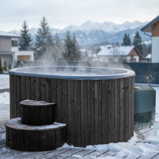 SaunaLife S2BC 2-Person Immersion Tub & Combination Water Chiller/Heater