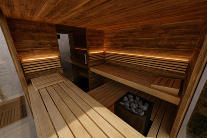 ThermaSol Ombra Sauna Cabin for Up to 5 People