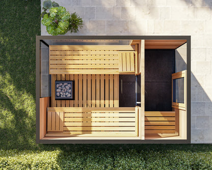 ThermaSol Ombra Sauna Cabin for Up to 5 People