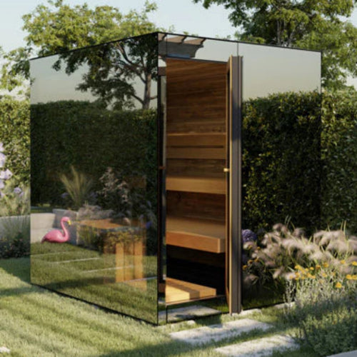 ThermaSol Vue Sauna Cabin, Fully Assembled Up to 4 People
