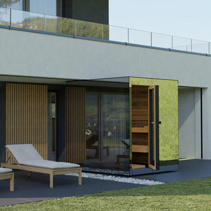 ThermaSol Vue Sauna Cabin, Fully Assembled Up to 4 People