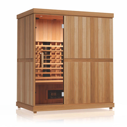 Finnmark FD-3 Full Spectrum Infrared Sauna - 4 Person