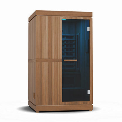 Finnmark FD-4 Trinity Infrared, Red Light Therapy & Steam Combo Sauna, 2 Person