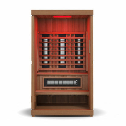 Finnmark FD-4 Trinity Infrared, Red Light Therapy & Steam Combo Sauna, 2 Person