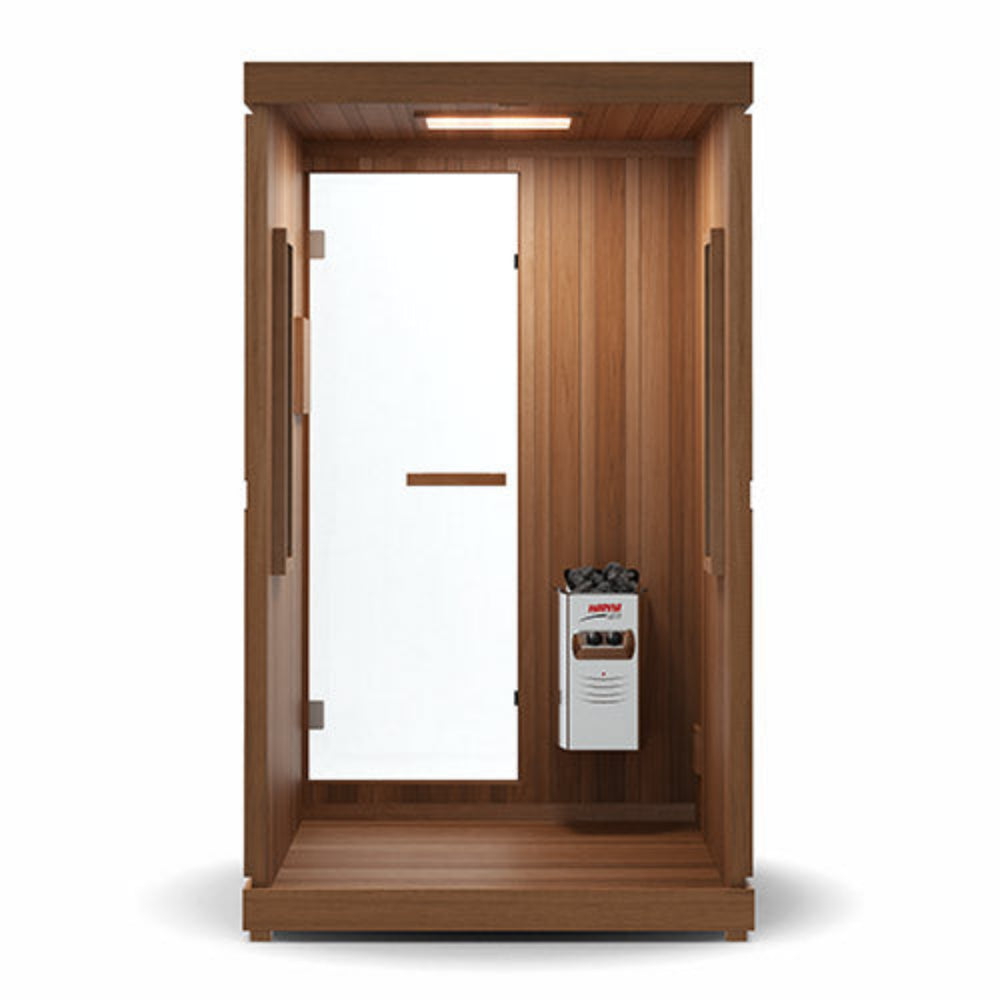 Finnmark FD-4 Trinity Infrared, Red Light Therapy & Steam Combo Sauna, 2 Person